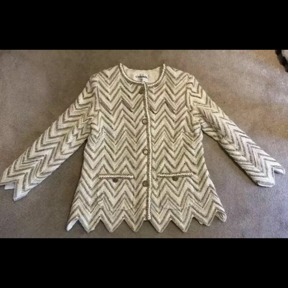 2018SS Métiers D’art Paris-Hamburg Tweed Jacket